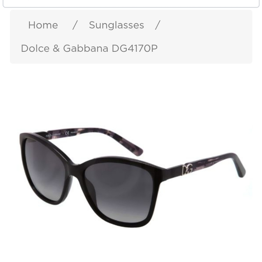 FRAME Dolce & Gabbana Frames Black Large